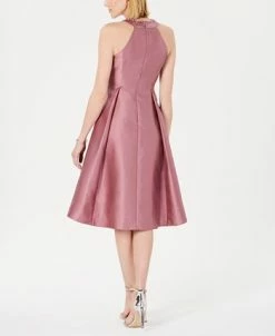 Alternative view of Adrianna Papell Rhinestone High-Low Dress