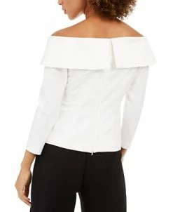 Alternative view of Adrianna Papell Double-Breasted Off-The-Shoulder Top