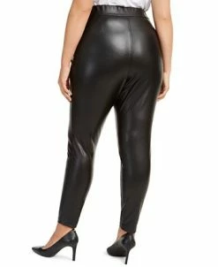 Alternative view of Vince Camuto Plus Size Faux-Leather Leggings