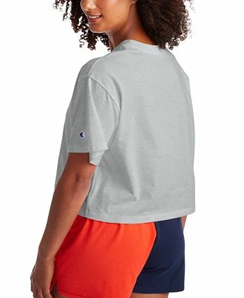 Champion Women's Logo Cropped T-Shirt 2 Champion Women's Logo Cropped T-Shirt - Image 2