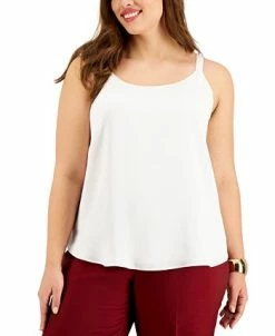 Alternative view of Bar III Trendy Plus Size Camisole, Created For Macy's