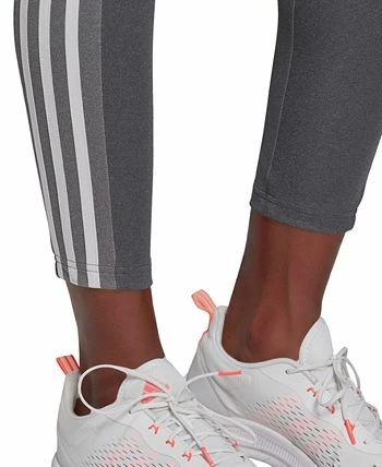 ADIDAS Women's 3-Stripe High-Waist Full Length Training Leggings 2 ADIDAS Women's 3-Stripe High-Waist Full Length Training Leggings - Image 2