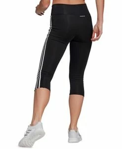 Alternative view of ADIDAS Women's AEROREADY High-Waist Cropped Leggings