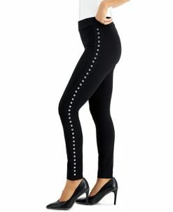 Bar III Side-Studded Leggings, Created For Macy's -Anne Klein Sales Store 19228540 fpx