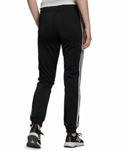 Alternative view of ADIDAS Women's Essentials Warm-Up Tapered 3-Stripes Track Pants