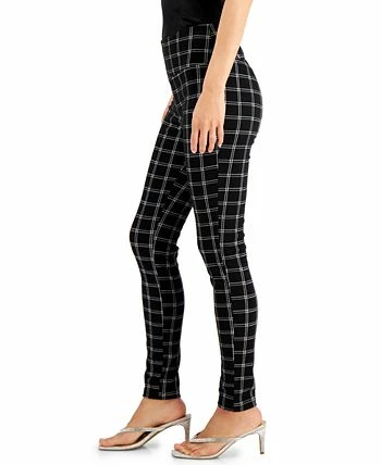 INC International Concepts Plaid Leggings, Created For Macy's 2 INC International Concepts Plaid Leggings, Created For Macy's - Image 2