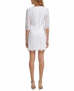 Alternative view of Kensie Lace Sheath Dress