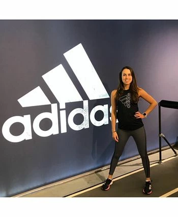 ADIDAS Women's 3-Stripe Workout 7/8 Length Leggings 3 ADIDAS Women's 3-Stripe Workout 7/8 Length Leggings - Image 3