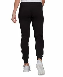 Alternative view of ADIDAS Women's 3-Stripe Cotton Fleece Sweatpant Jogger