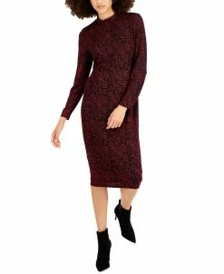 INC International Concepts Printed Bodycon Dress, Created For Macy's