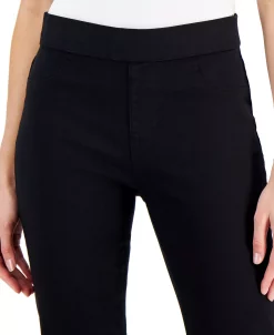 Karen Scott Women's Pull-On Black Denim Pants, Created For Macy's 8 Karen Scott Women's Pull-On Black Denim Pants, Created For Macy's -Anne Klein Sales Store 20382028 fpx