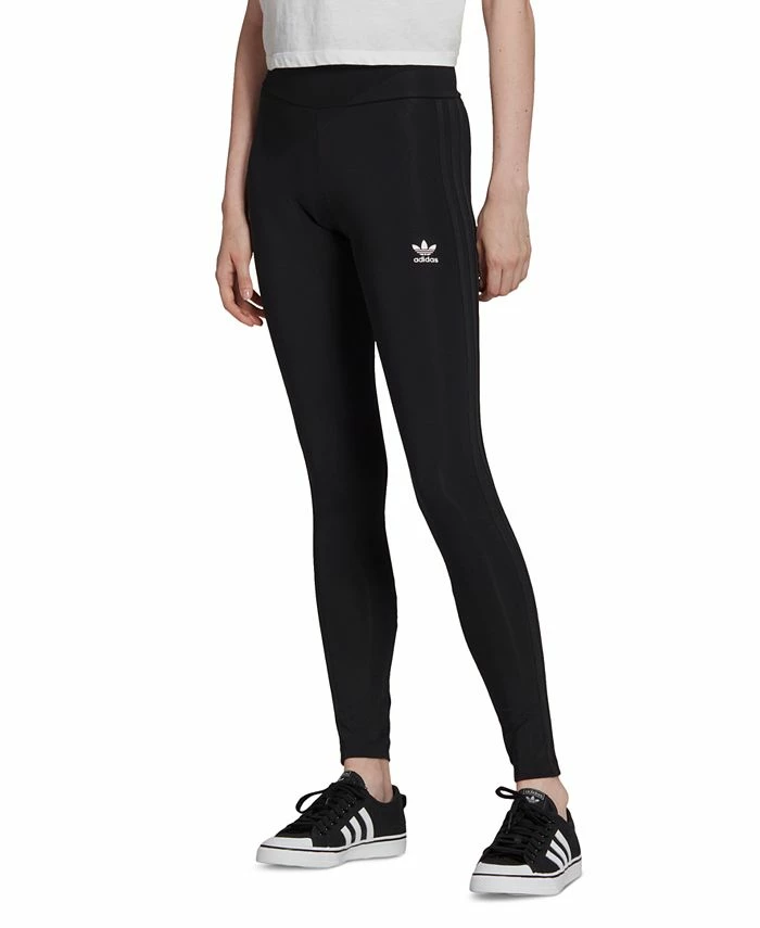 ADIDAS Women's Originals 3-Stripes Full Leggings 1 ADIDAS Women's Originals 3-Stripes Full Leggings