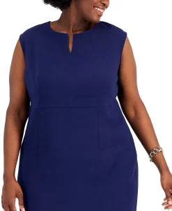Kasper Plus Size Sleeveless Sheath Dress 14 Kasper Plus Size Sleeveless Sheath Dress -Anne Klein Sales Store 20596692 fpx