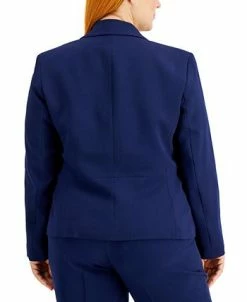 Alternative view of Kasper Plus Size Two-Button Blazer