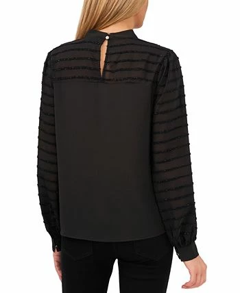 CeCe Otton Tie-Neck Top 2 CeCe Otton Tie-Neck Top - Image 2