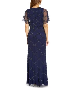 Alternative view of Adrianna Papell Beaded Evening Gown