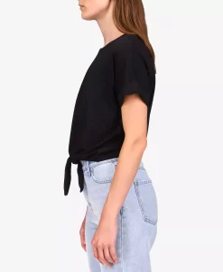 Sanctuary All Day Tie-Hem Cuffed T-Shirt 8 Sanctuary All Day Tie-Hem Cuffed T-Shirt -Anne Klein Sales Store 21027155 fpx