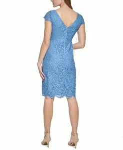Alternative view of Vince Camuto Lace Cap-Sleeve Sheath Dress