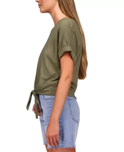 Sanctuary All Day Tie-Hem Cuffed T-Shirt 11 Sanctuary All Day Tie-Hem Cuffed T-Shirt -Anne Klein Sales Store 21249187 fpx