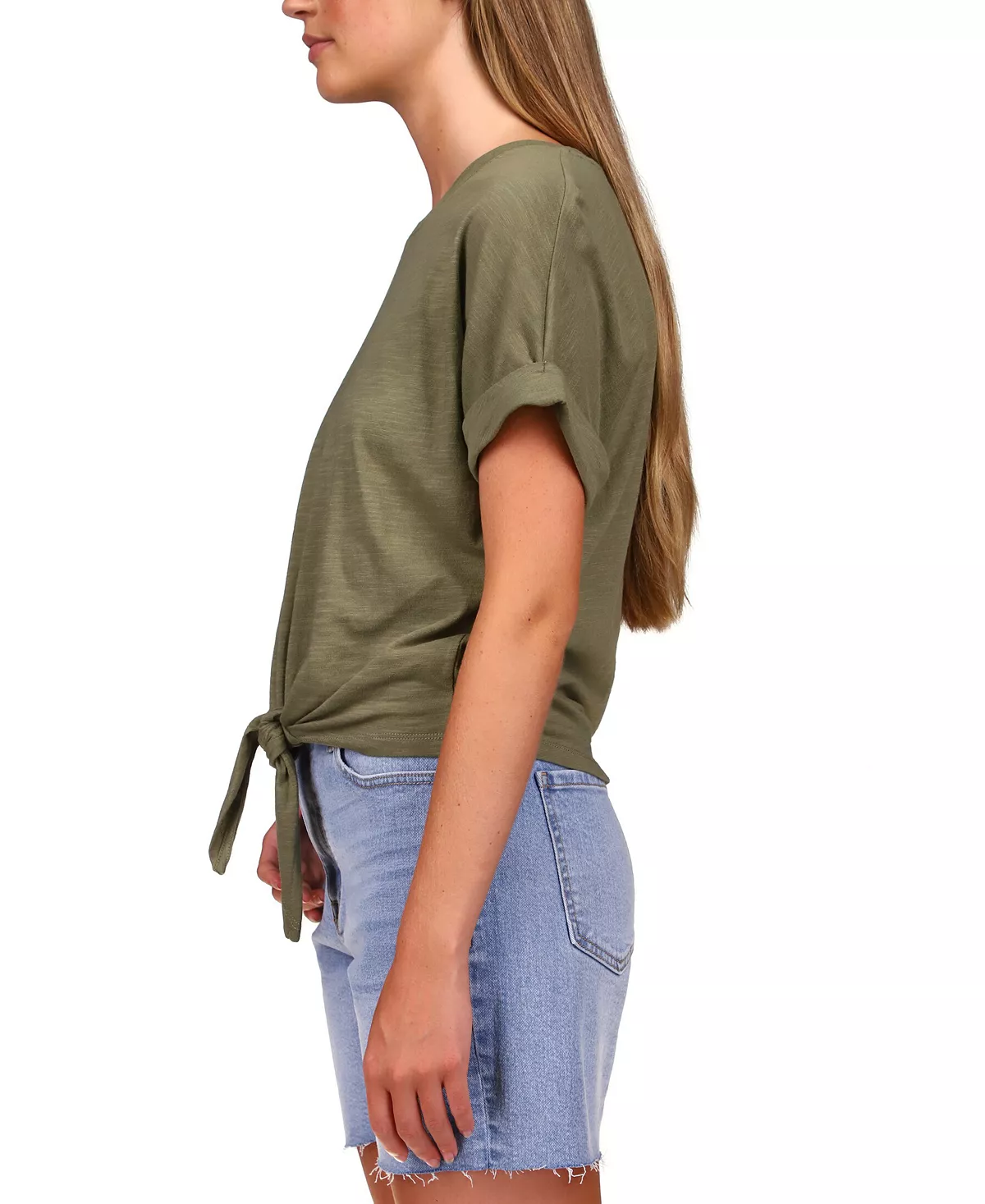 Sanctuary All Day Tie-Hem Cuffed T-Shirt 6 Sanctuary All Day Tie-Hem Cuffed T-Shirt - Image 6