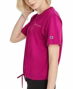 Champion Women's Campus Drawstring T-Shirt -Anne Klein Sales Store 21470558 fpx