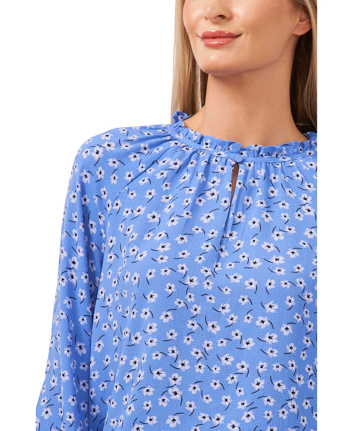 CeCe Women's Floral-Print Top 3 CeCe Women's Floral-Print Top - Image 3