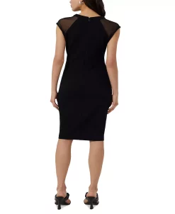 Alternative view of French Connection Women's Viven Paneled Jersey Dress