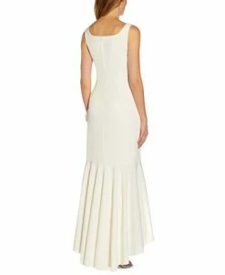 Alternative view of Adrianna Papell Women's Ruffled High-Low Gown