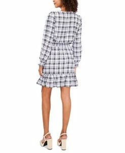 Vince Camuto Women's Plaid Fit & Flare Dress 6 Vince Camuto Women's Plaid Fit & Flare Dress -Anne Klein Sales Store 21777000 fpx