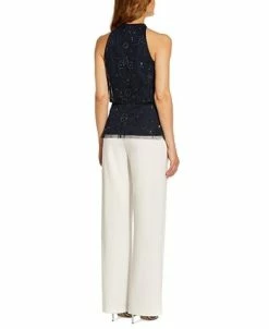 Alternative view of Adrianna Papell Embellished Halter Top