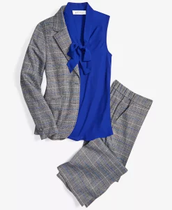 Kasper Plus Size Bow Top 14 Kasper Plus Size Bow Top -Anne Klein Sales Store 21986856 fpx
