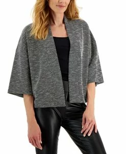Kasper Women's Open-Front Cardigan