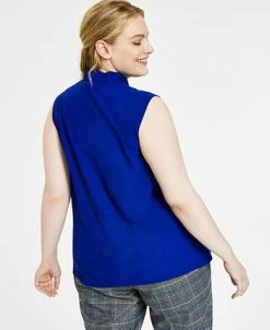 Kasper Plus Size Bow Top 13 Kasper Plus Size Bow Top -Anne Klein Sales Store 21997424 fpx