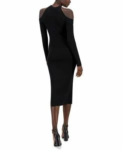 Alternative view of INC International Concepts Women's Ribbed Bodycon Dress, Created For Macy's