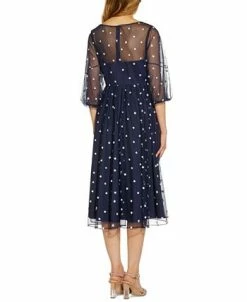 Alternative view of Adrianna Papell Fit & Flare Midi Dress