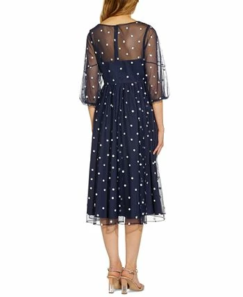 Adrianna Papell Fit & Flare Midi Dress 2 Adrianna Papell Fit & Flare Midi Dress - Image 2