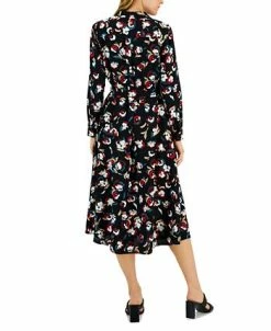 Alternative view of Alfani Women's Belted Shirtdress Created For Macy's