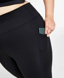 ID Ideology Women's Compression High-Waist Side-Pocket 7/8 Length Leggings, XS-4X, Created For Macy's -Anne Klein Sales Store 22172440 fpx