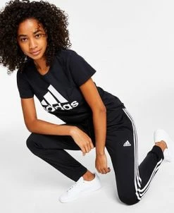 ADIDAS Women's Essentials Warm-Up Slim Tapered 3-Stripes Track Pants, XS-4X 17 ADIDAS Women's Essentials Warm-Up Slim Tapered 3-Stripes Track Pants, XS-4X -Anne Klein Sales Store 22176601 fpx