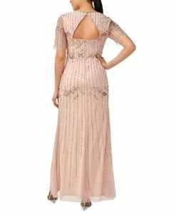 Alternative view of Papell Studio Women's Embellished Back-Cutout Gown