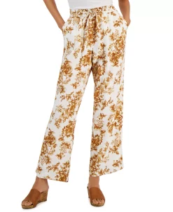 Charter Club Women's Toile Pull-On Pants, Created For Macy's -Anne Klein Sales Store 22270232 fpx