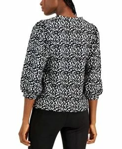 Alternative view of Anne Klein Women's Balloon Sleeve Pullover Blouse