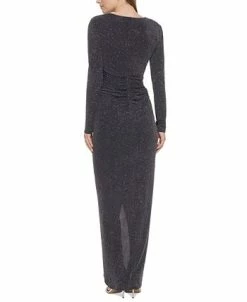 Alternative view of Vince Camuto Women's Metallic-Threaded Evening Gown