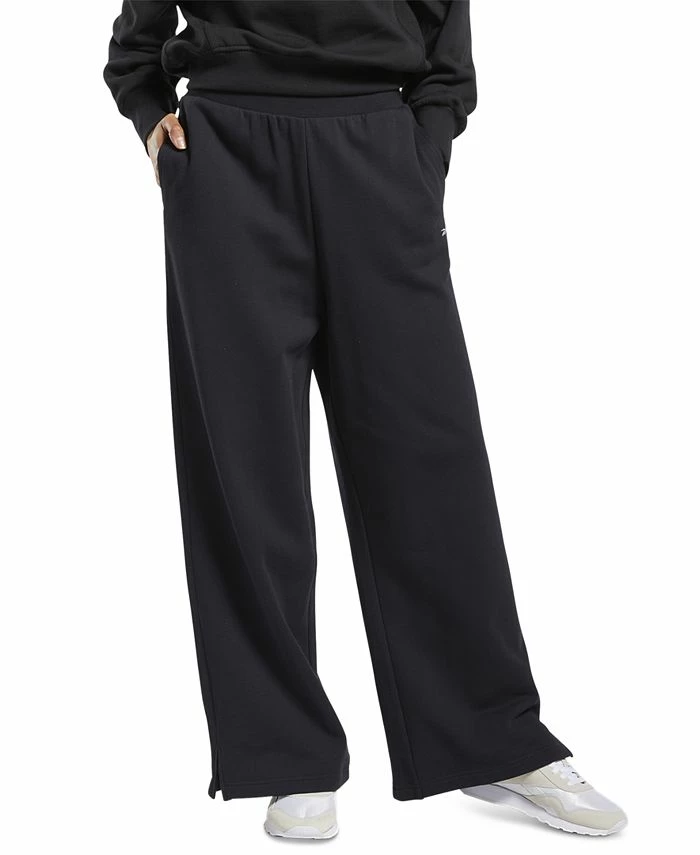 Reebok Women's Classics Active Wide-Leg Pants 1 Reebok Women's Classics Active Wide-Leg Pants