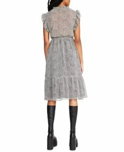 Alternative view of Steve Madden Women's Kora Tiered Chiffon Dress