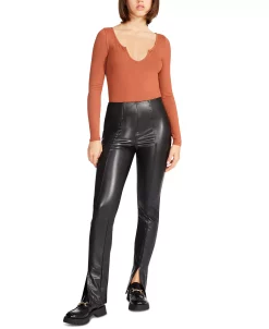 Steve Madden Women's Anastasia Faux-Leather Leggings 8 Steve Madden Women's Anastasia Faux-Leather Leggings -Anne Klein Sales Store 22368366 fpx