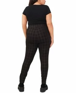 Alternative view of Vince Camuto Plus Size Plaid Leggings