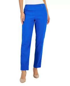 JM Collection Studded Pull-On Tummy Control Pants, Regular And Short Lengths, Created For Macy's -Anne Klein Sales Store 22371928 fpx