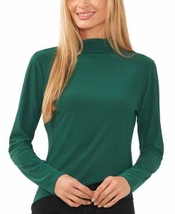 CeCe Women's Long Sleeve Mock Neck Turtleneck