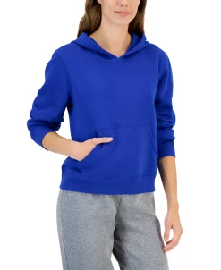 ID Ideology Women's Solid Sweatshirt Hoodie, Regular & Petites 15 ID Ideology Women's Solid Sweatshirt Hoodie, Regular & Petites -Anne Klein Sales Store 22596377 fpx